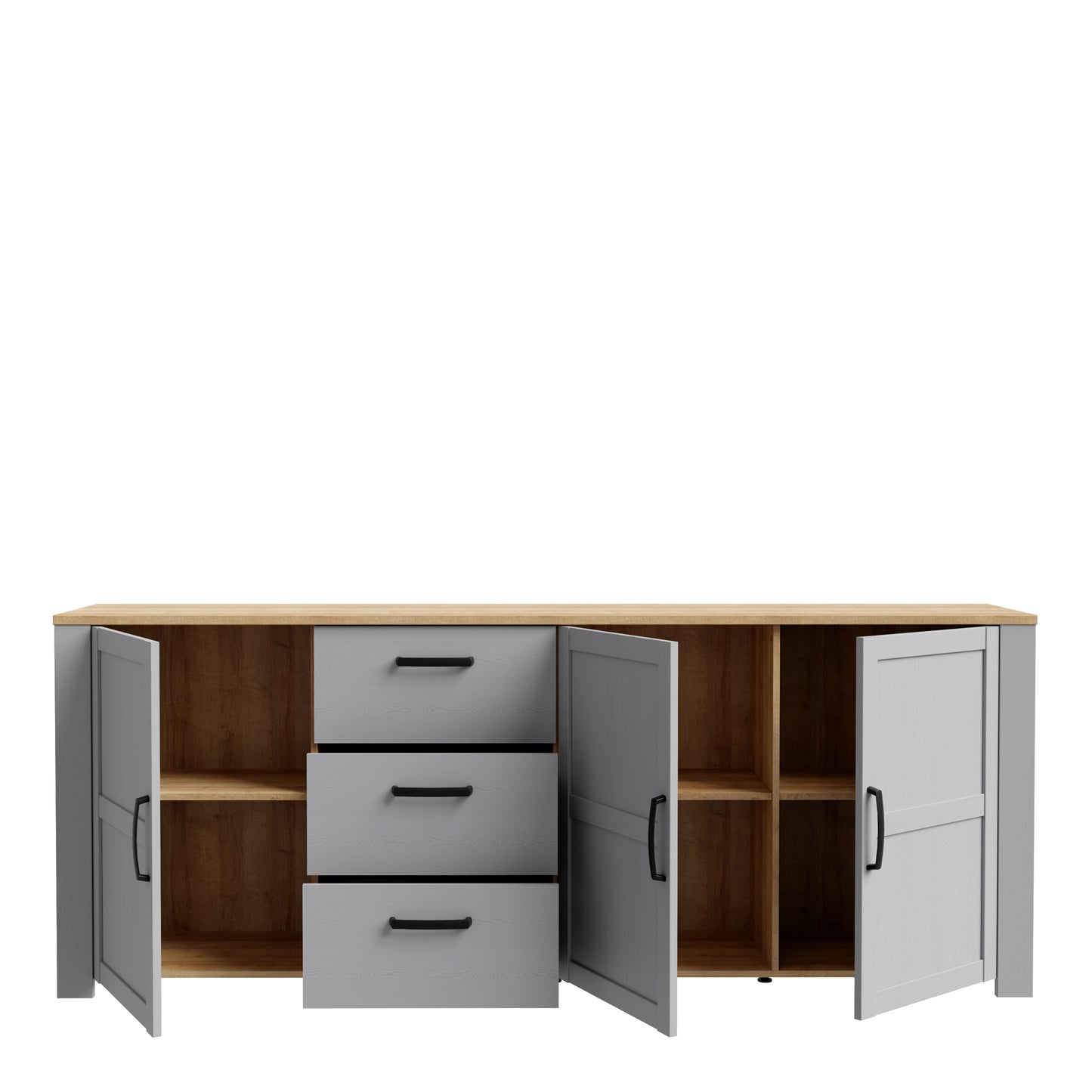 Whisper Large Sideboard in Grey