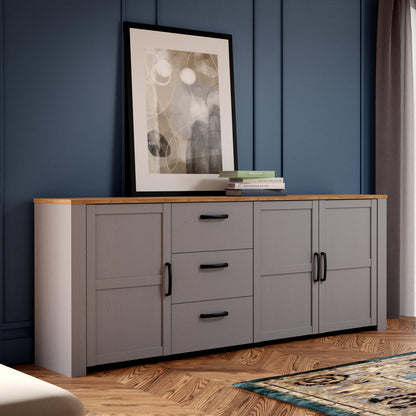 Whisper Large Sideboard in Grey