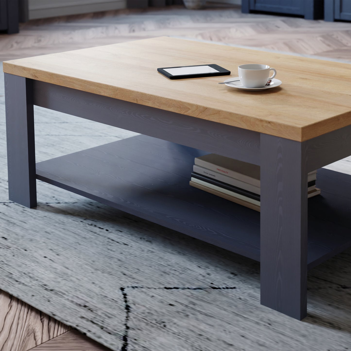 Whisper Coffee Table in Navy