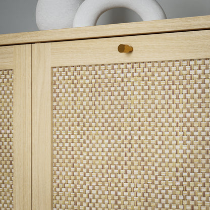 Calasetta 3 Door Sideboard in Rattan