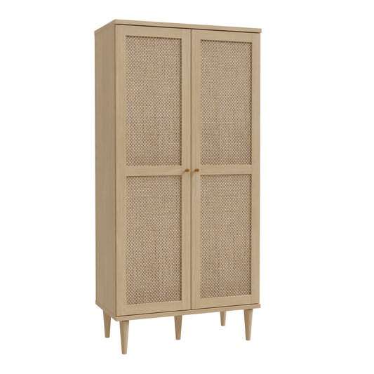 Calasetta 2 Door Cabinet in Rattan