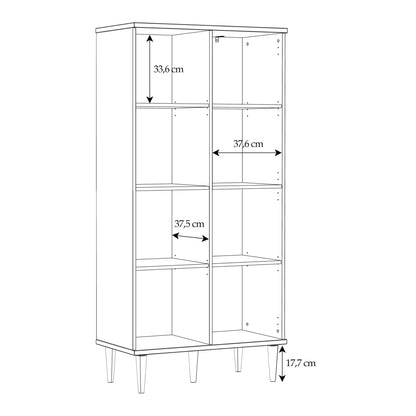 Calasetta 2 Door Cabinet in Rattan