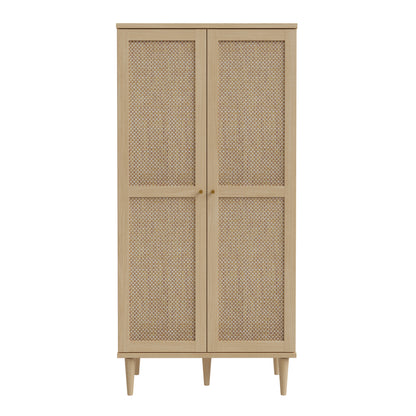 Calasetta 2 Door Cabinet in Rattan