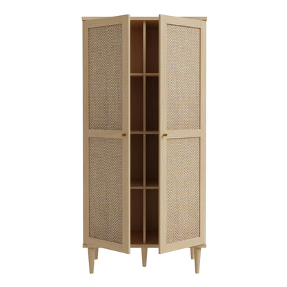 Calasetta 2 Door Cabinet in Rattan