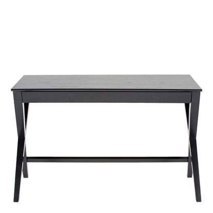 Löv Desk with Drawer in Black