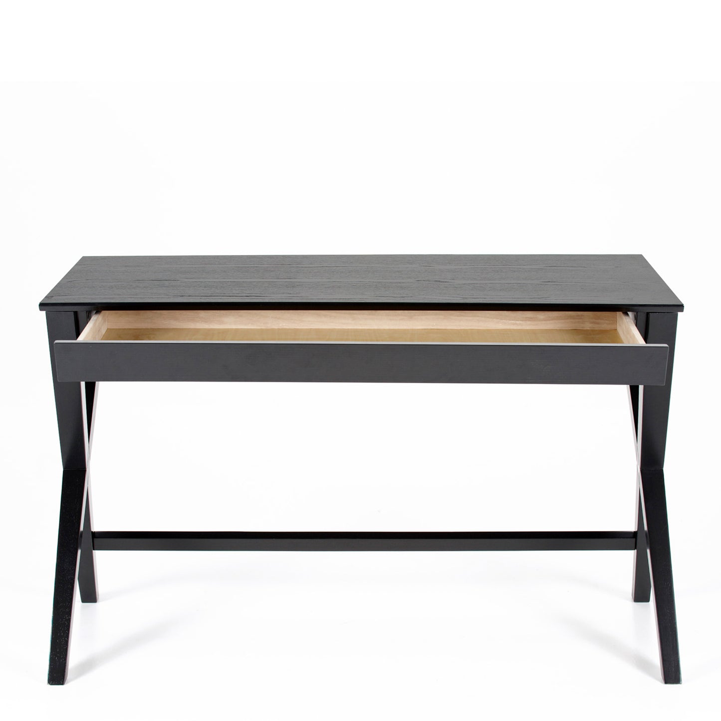Löv Desk with Drawer in Black