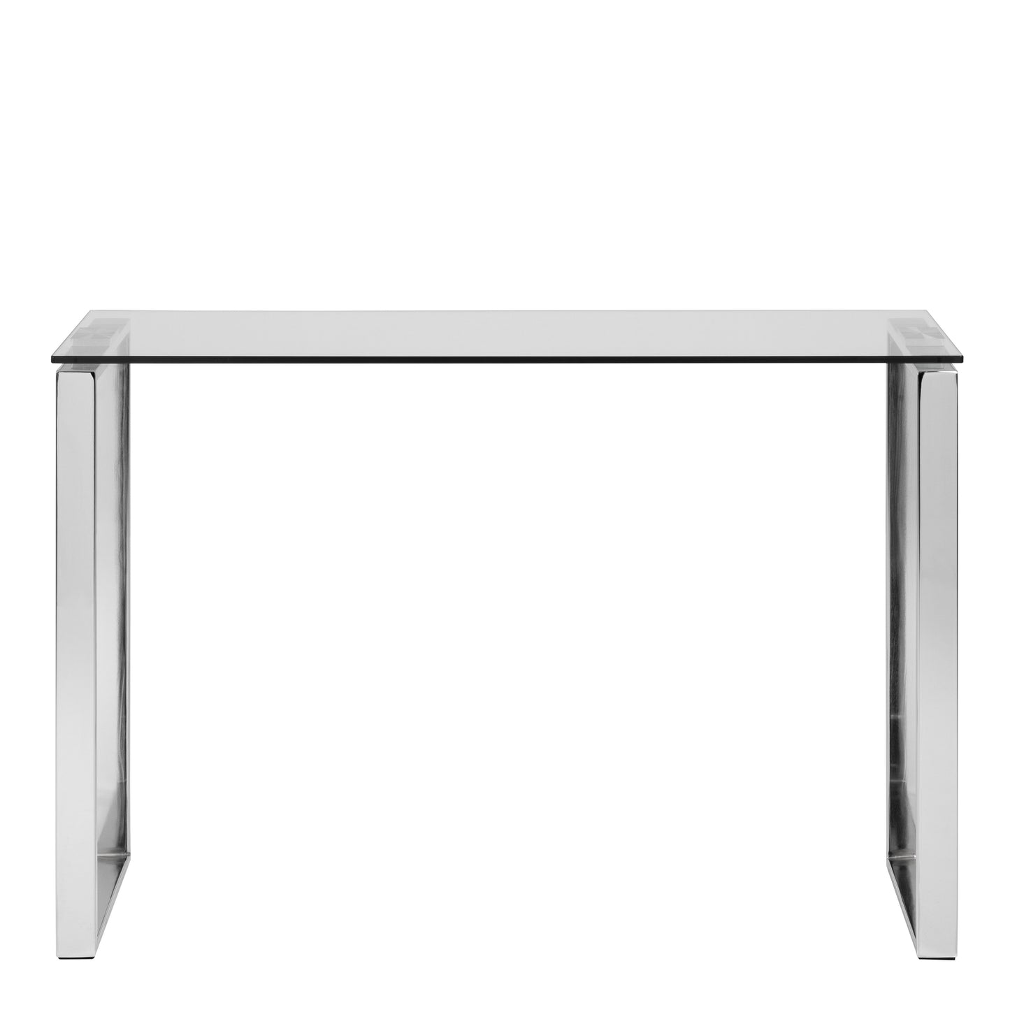Element Console Table with Glass Top