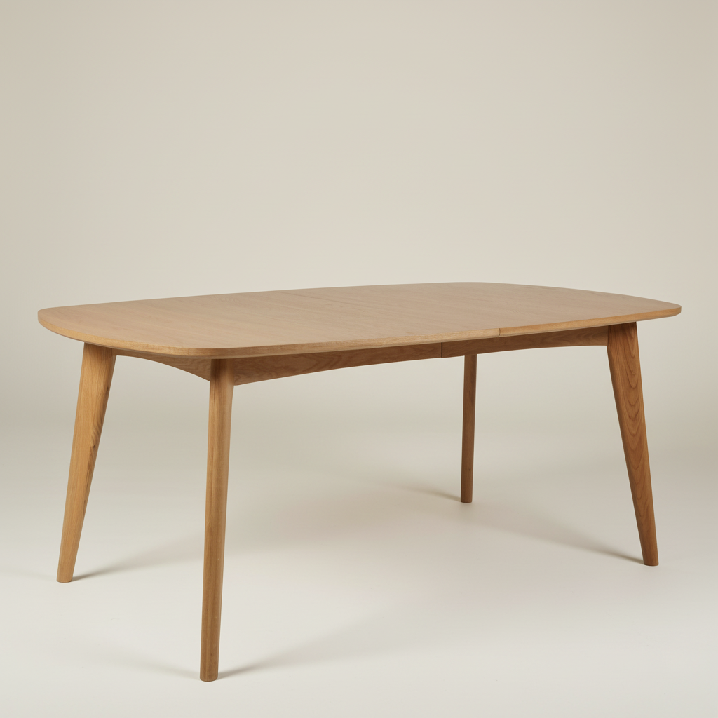 Echo Extendable Dining Table in Oak 270-180x102cm
