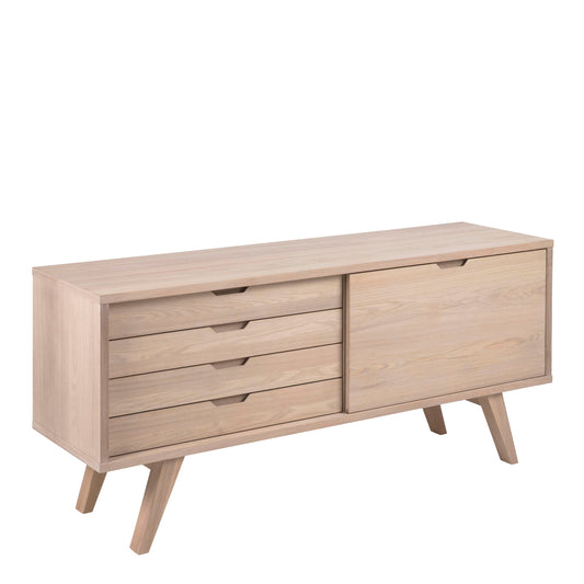 Wooden sideboard with drawers