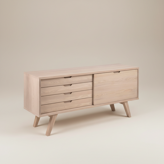 A-Line Sideboard in White Oak