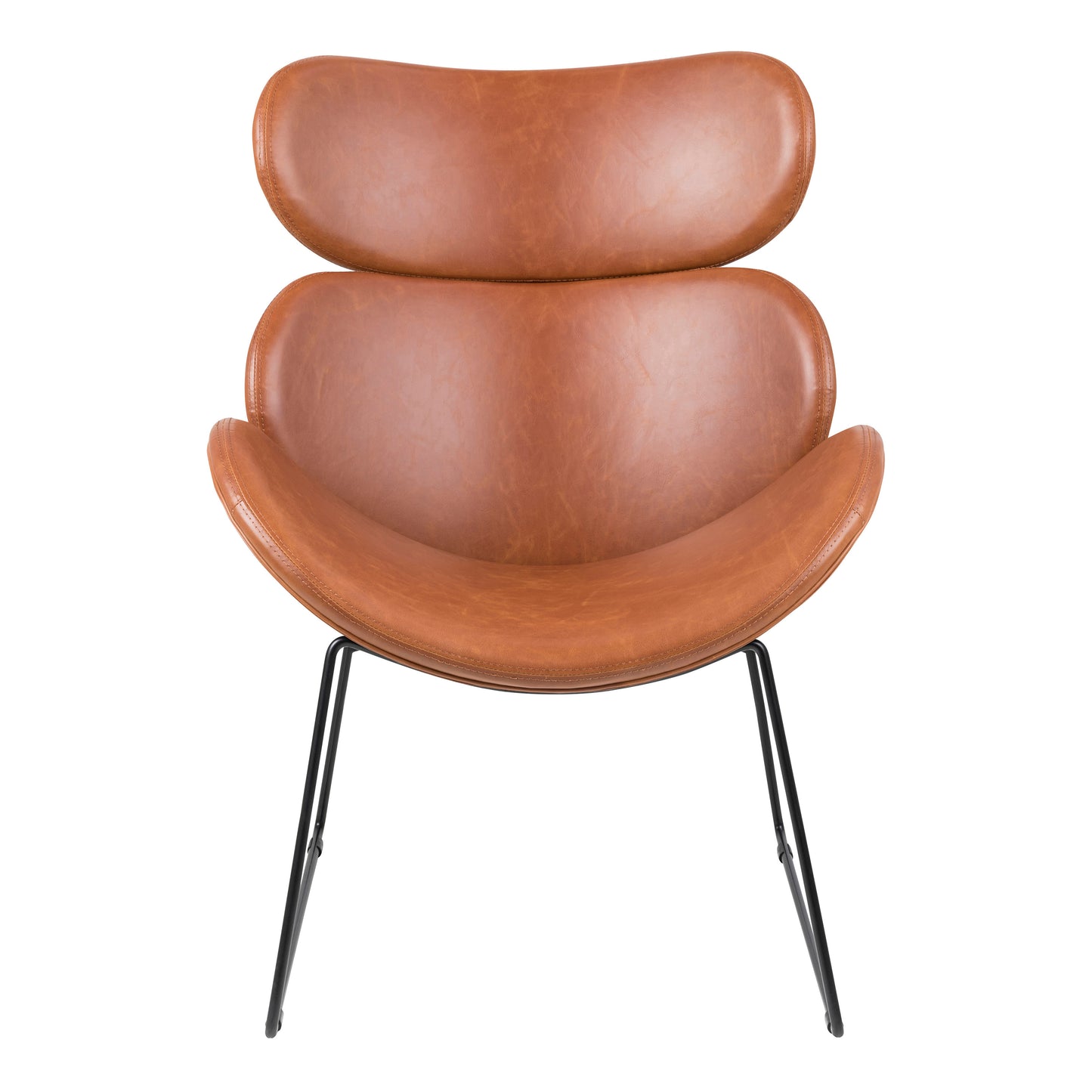 Alston Lounge Chair in Brown