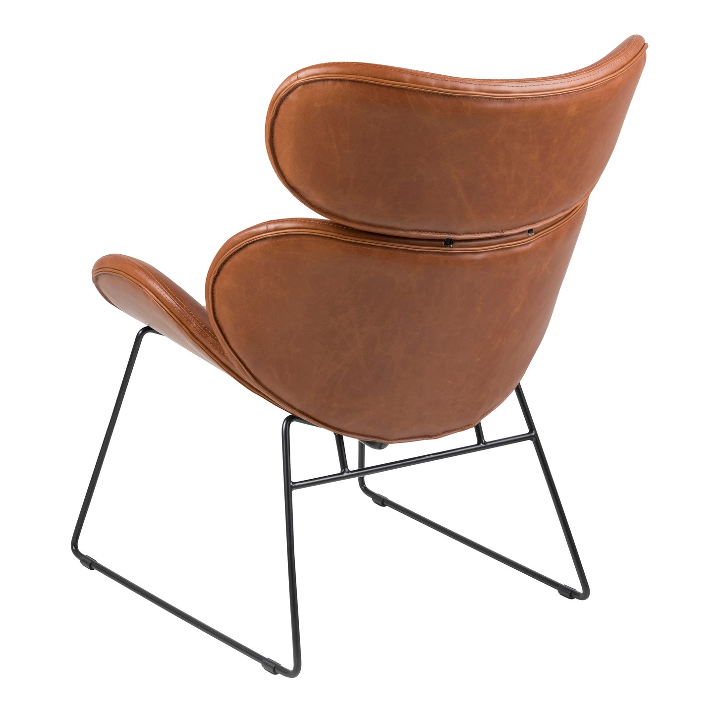 Alston Lounge Chair in Brown