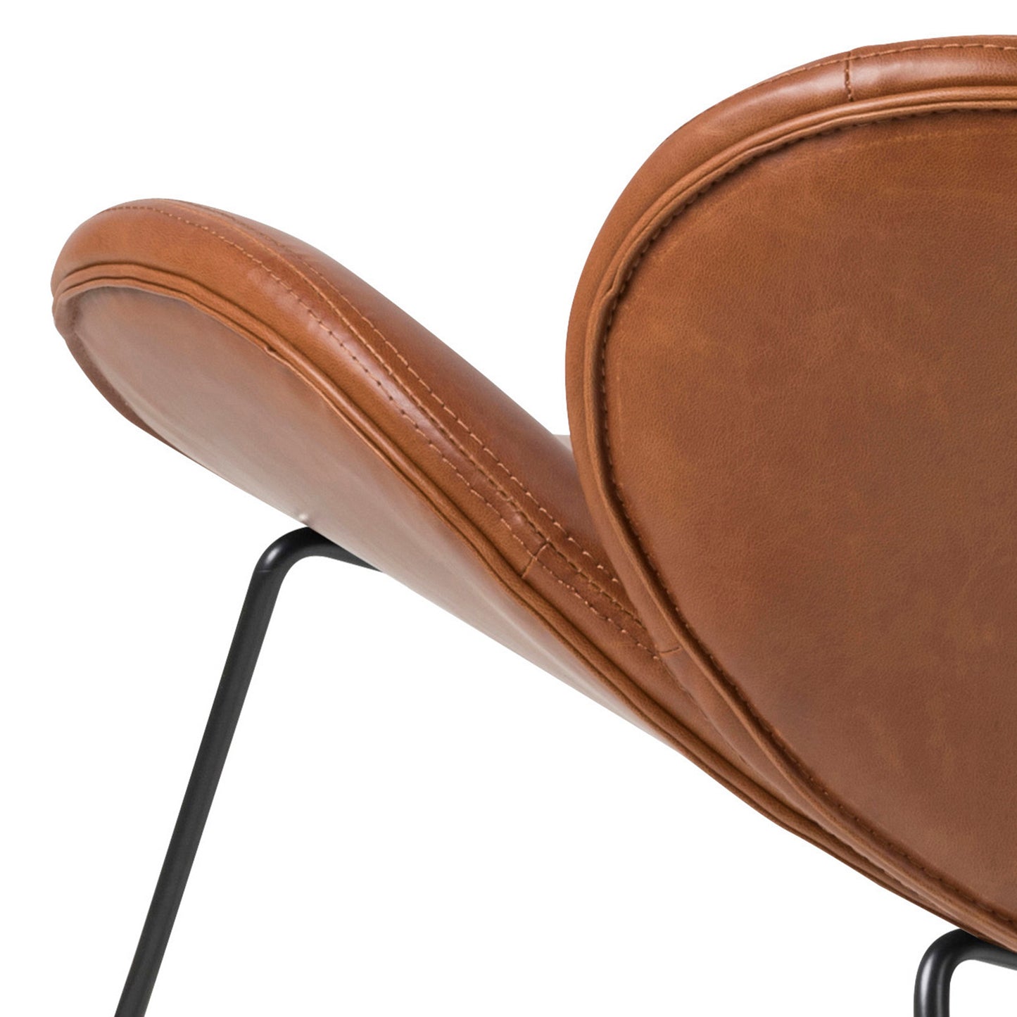 Alston Lounge Chair in Brown