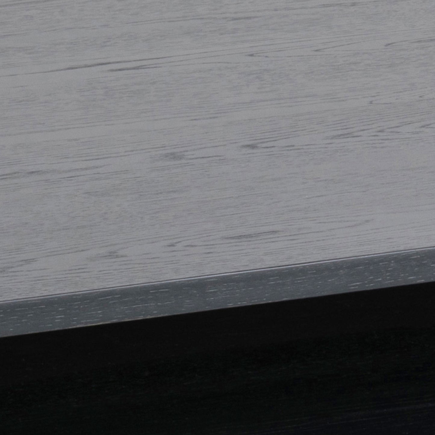 Echo Coffee Table with Open Shelf in Black