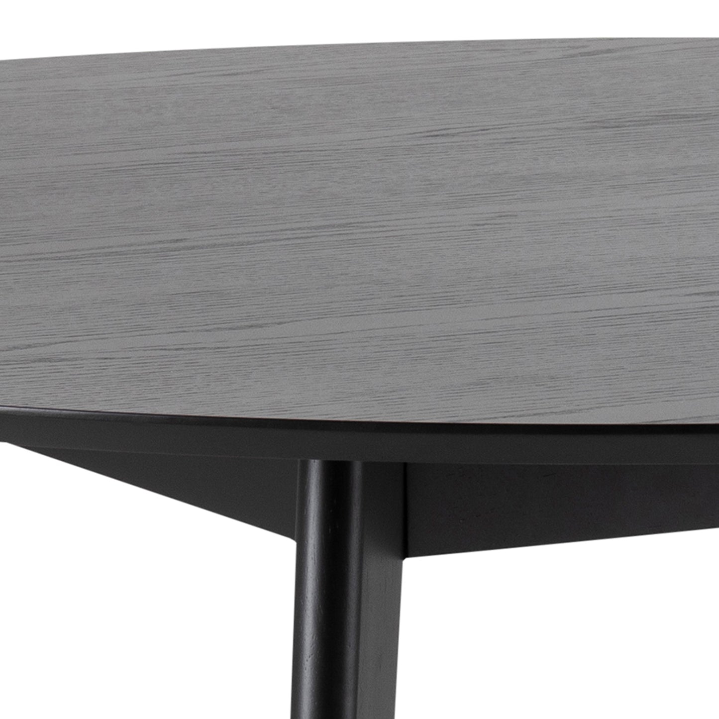 Orion Round Dining Table in Black 140cm