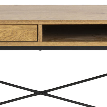 Seaford Desk with 1 Drawer in Oak