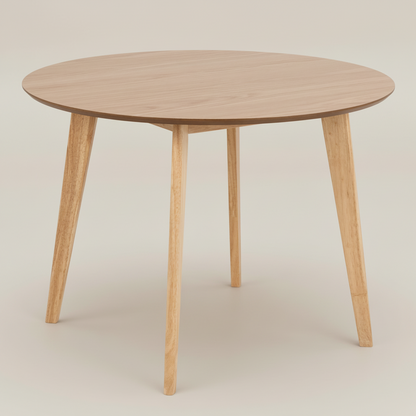 Orion Round Dining Table in Oak