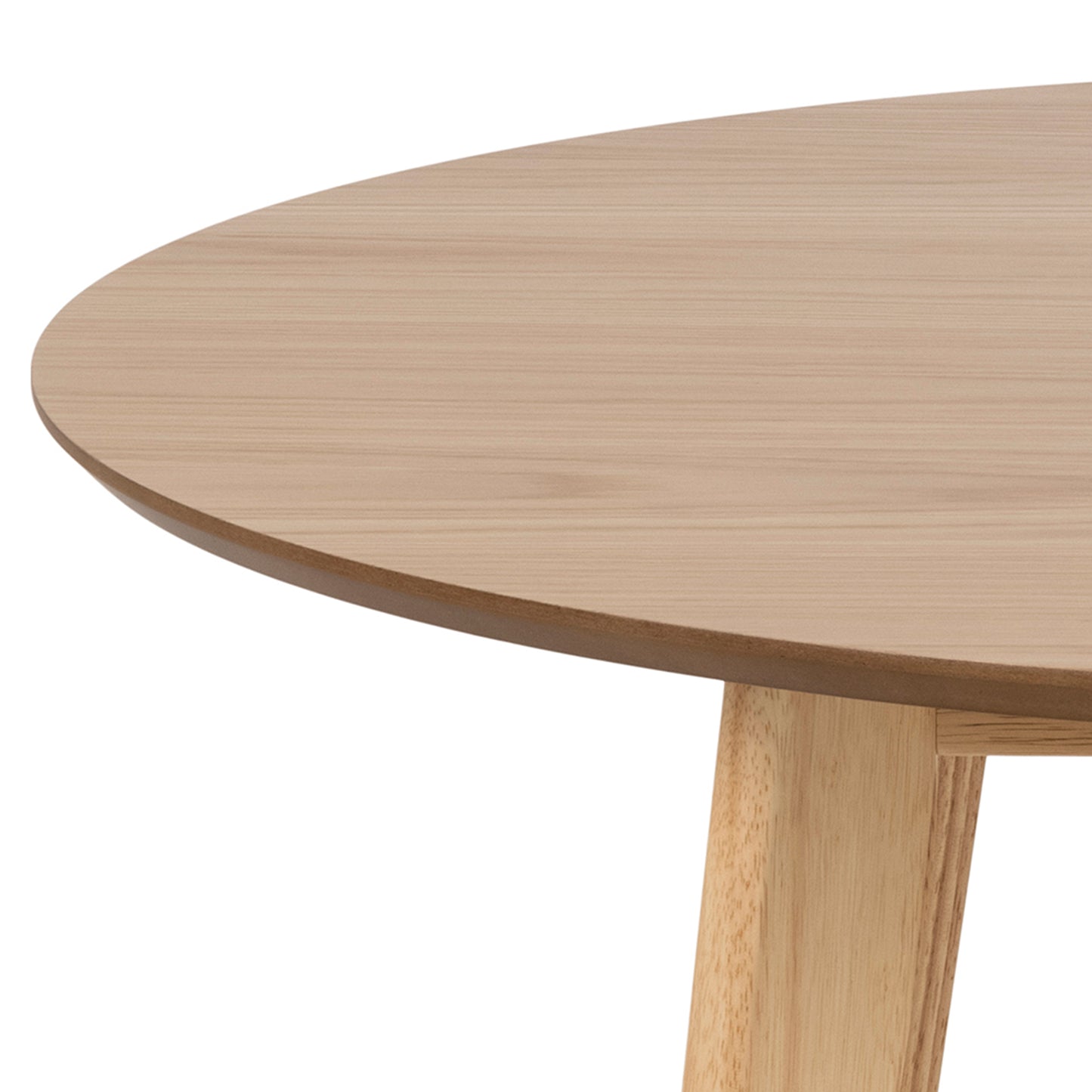 Orion Round Dining Table in Oak