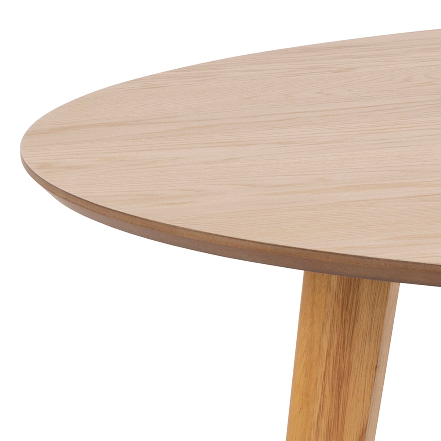 Orion Round Dining Table in Oak 140cm