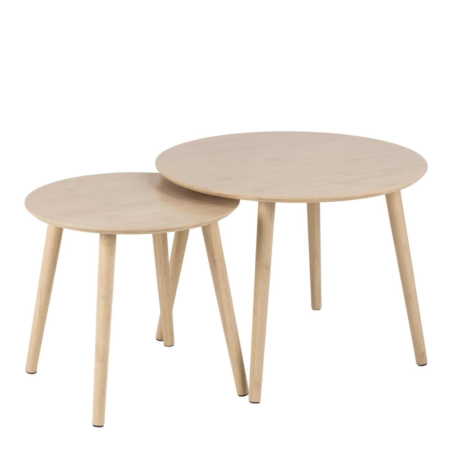 Bamboo side (coffee) tables set