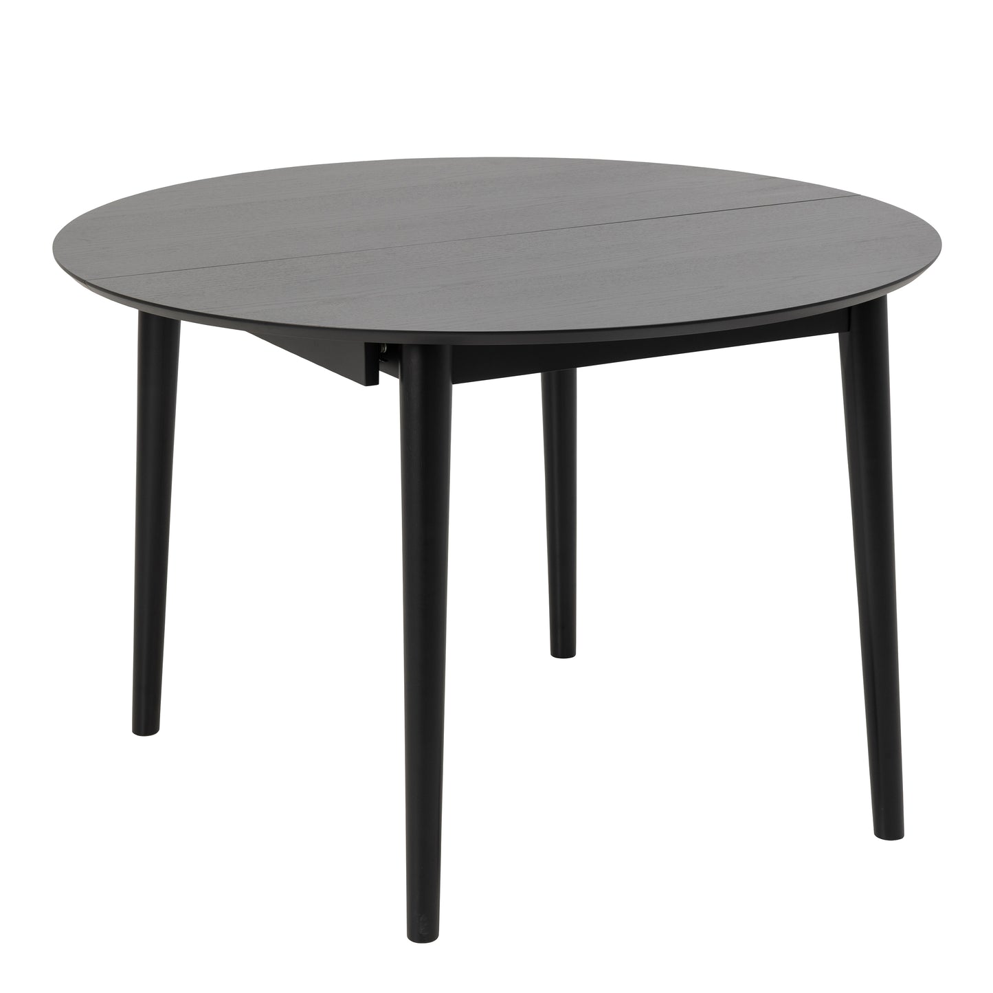 Lino Round Extending Dining Table in Black
