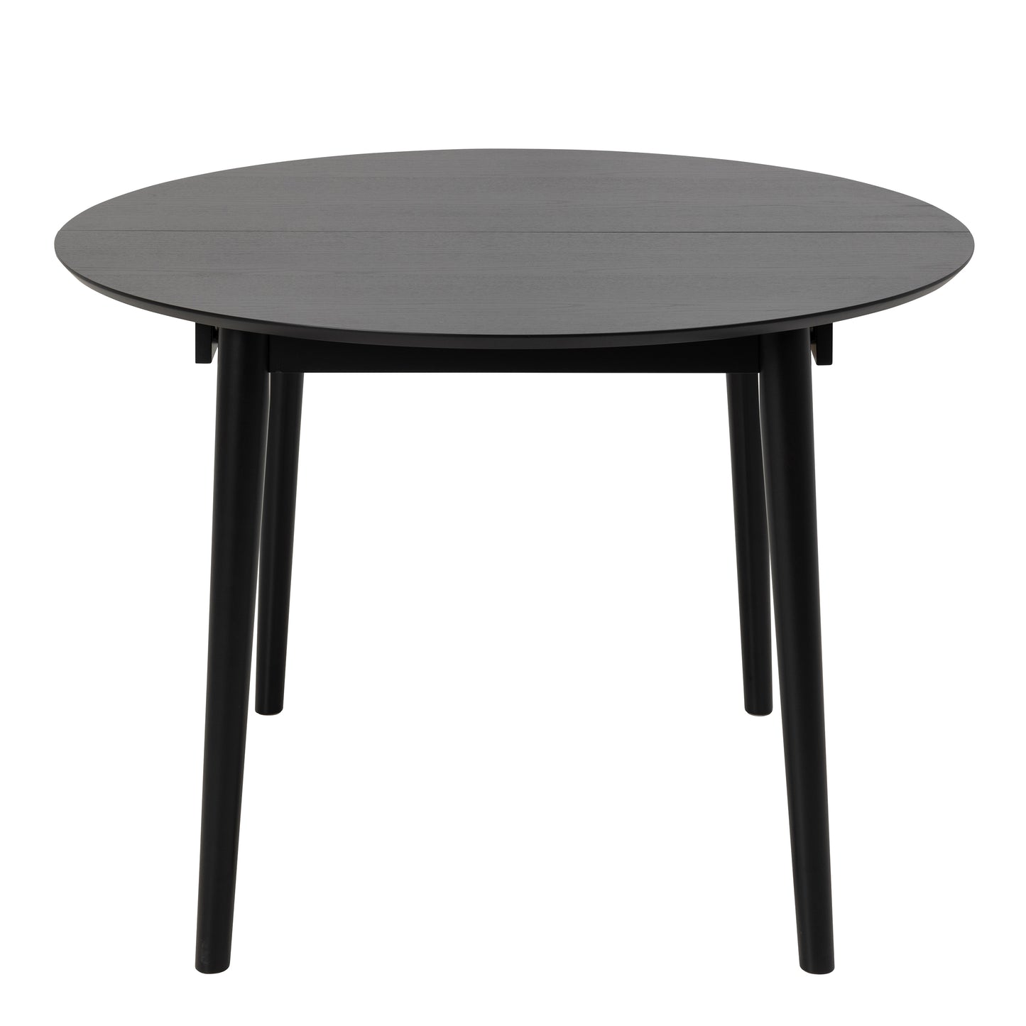 Lino Round Extending Dining Table in Black