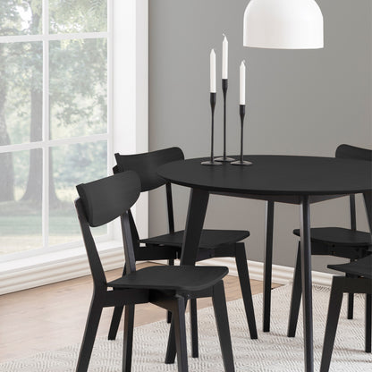 Orion Dining Chairs in Black Set of 2