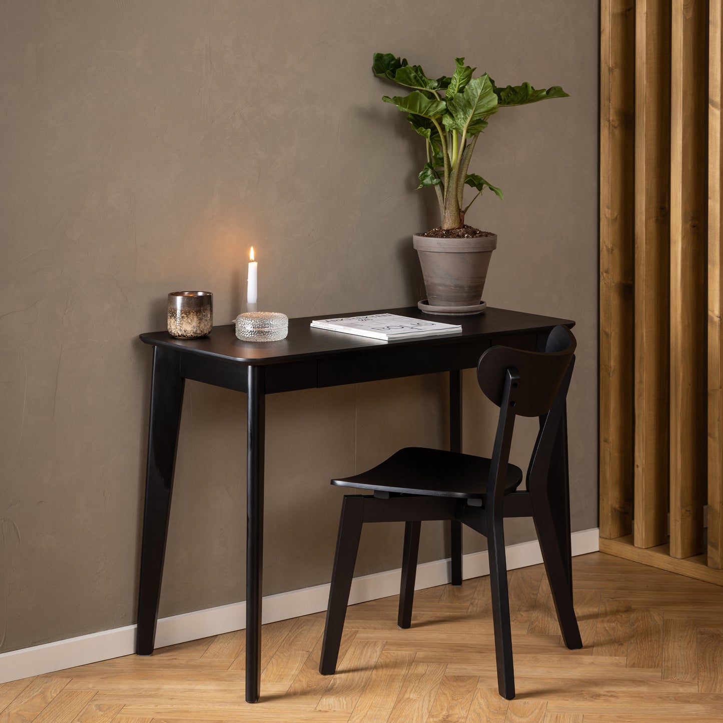 Orion Dining Chairs in Black Set of 2