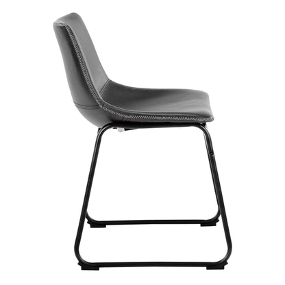 Oregon Dining Chair In Black Set of 2
