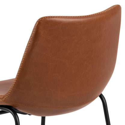 Oregon Dining Chair In Brown Set of 2