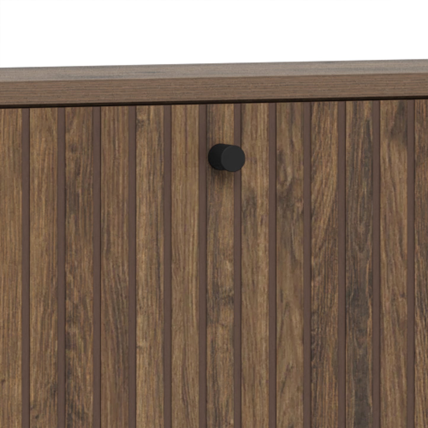 Oslo Shoe Storage in Smoked Oak