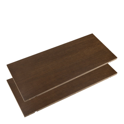 A-Line Round Extendable Dining Table Smoked Oak 120-220 cm
