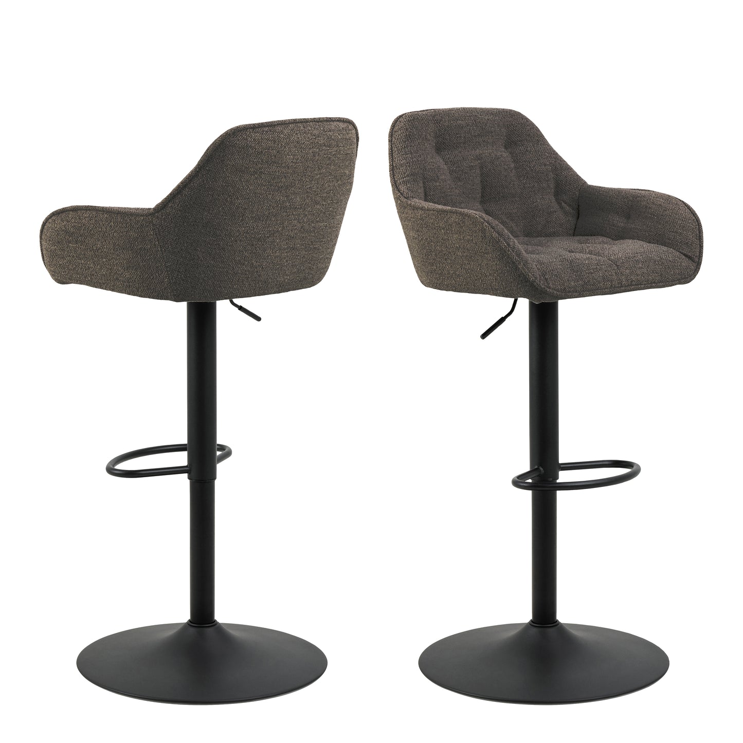 Brooklyn Bar Stool in Taupe Set of 2