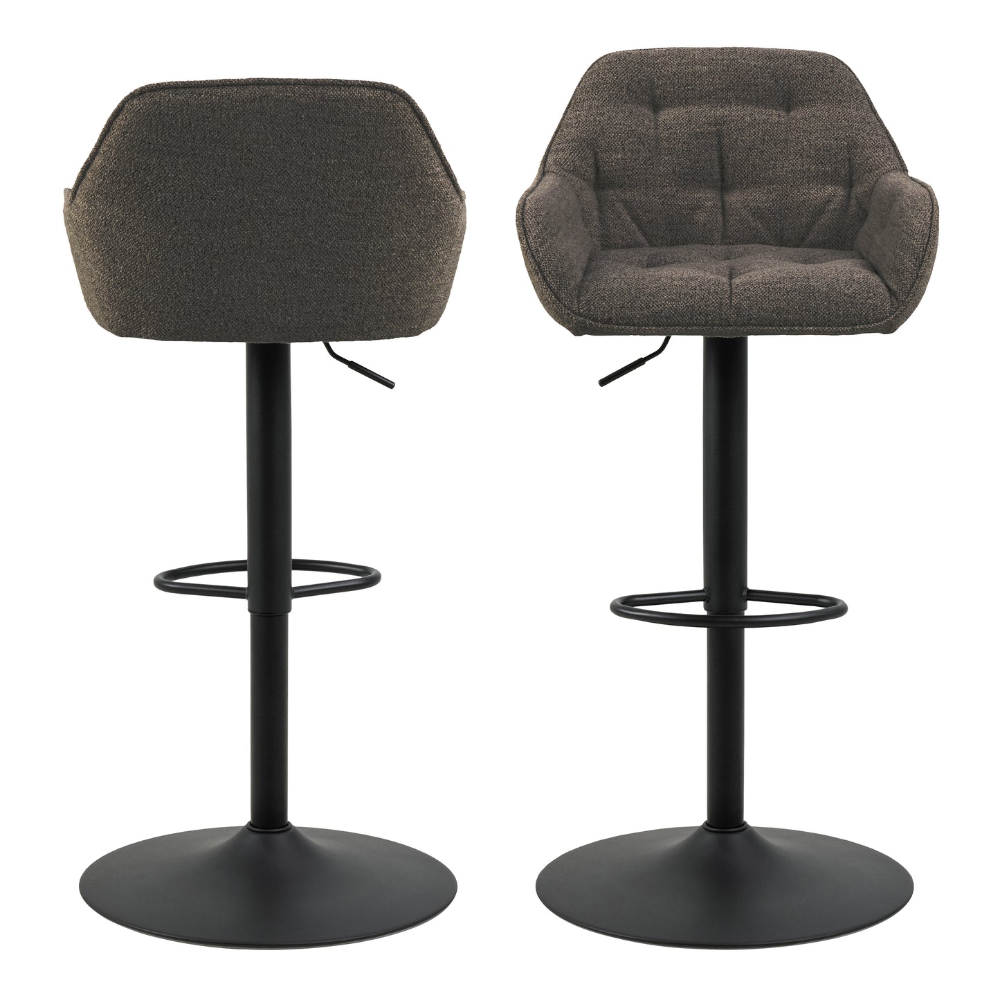 Brooklyn Bar Stool in Taupe Set of 2