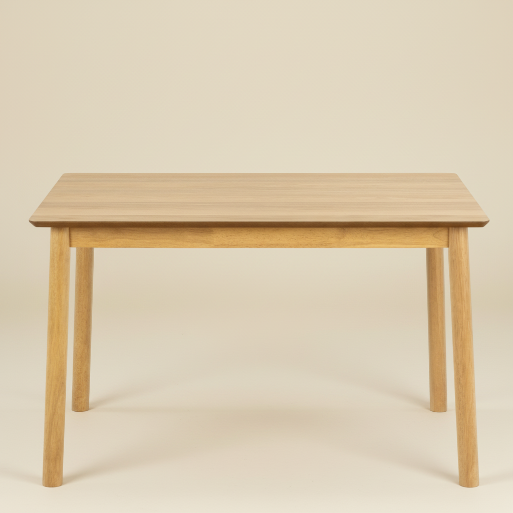 Barlow Rectangular Dining Table in Matt Oak 120x74.8cm
