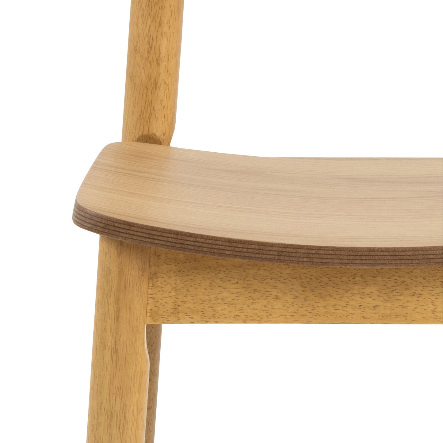 Barlow Dining Chair in Matt Oak Set of 2