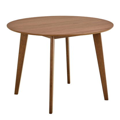 Orion Round Dining Table in Walnut