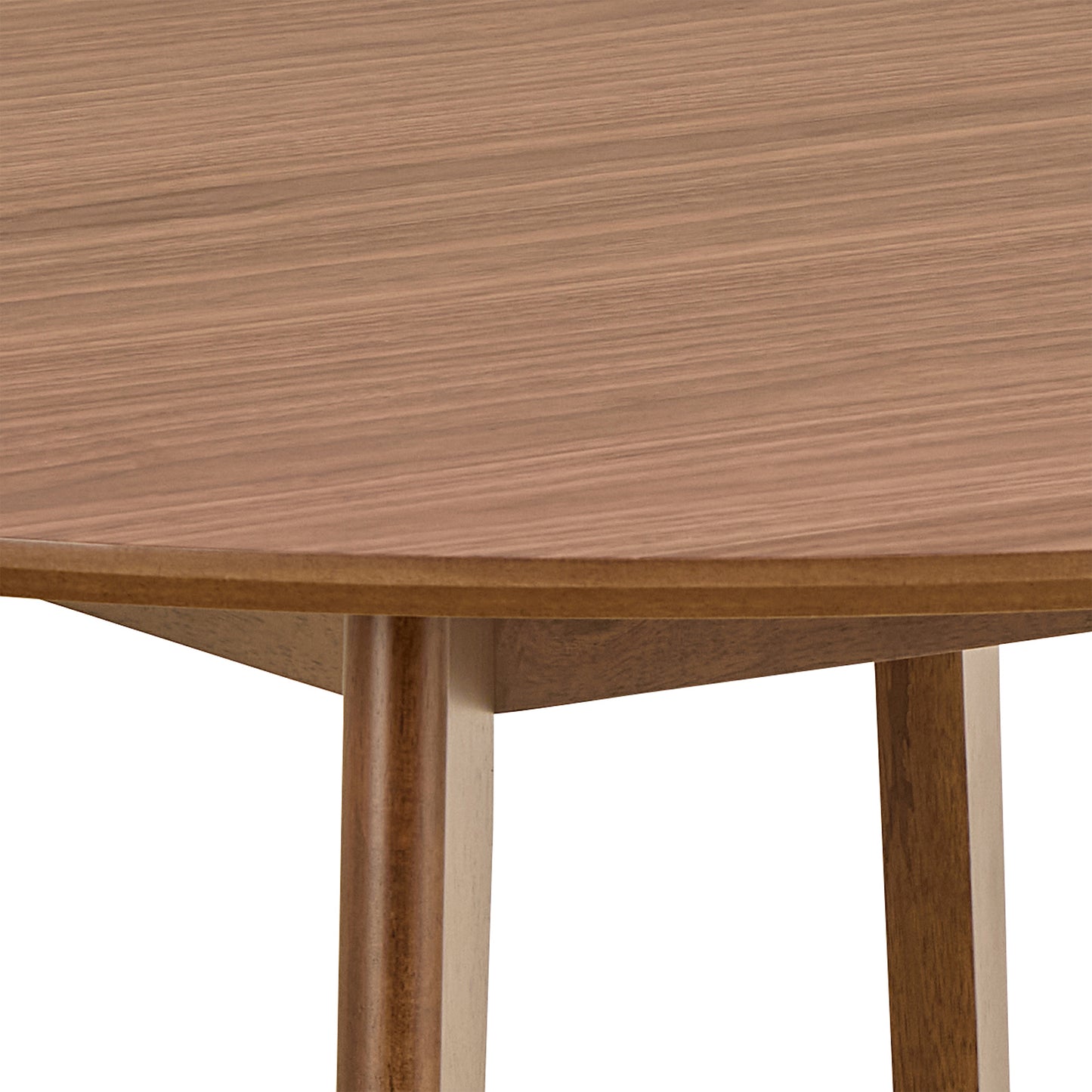Orion Round Dining Table in Walnut