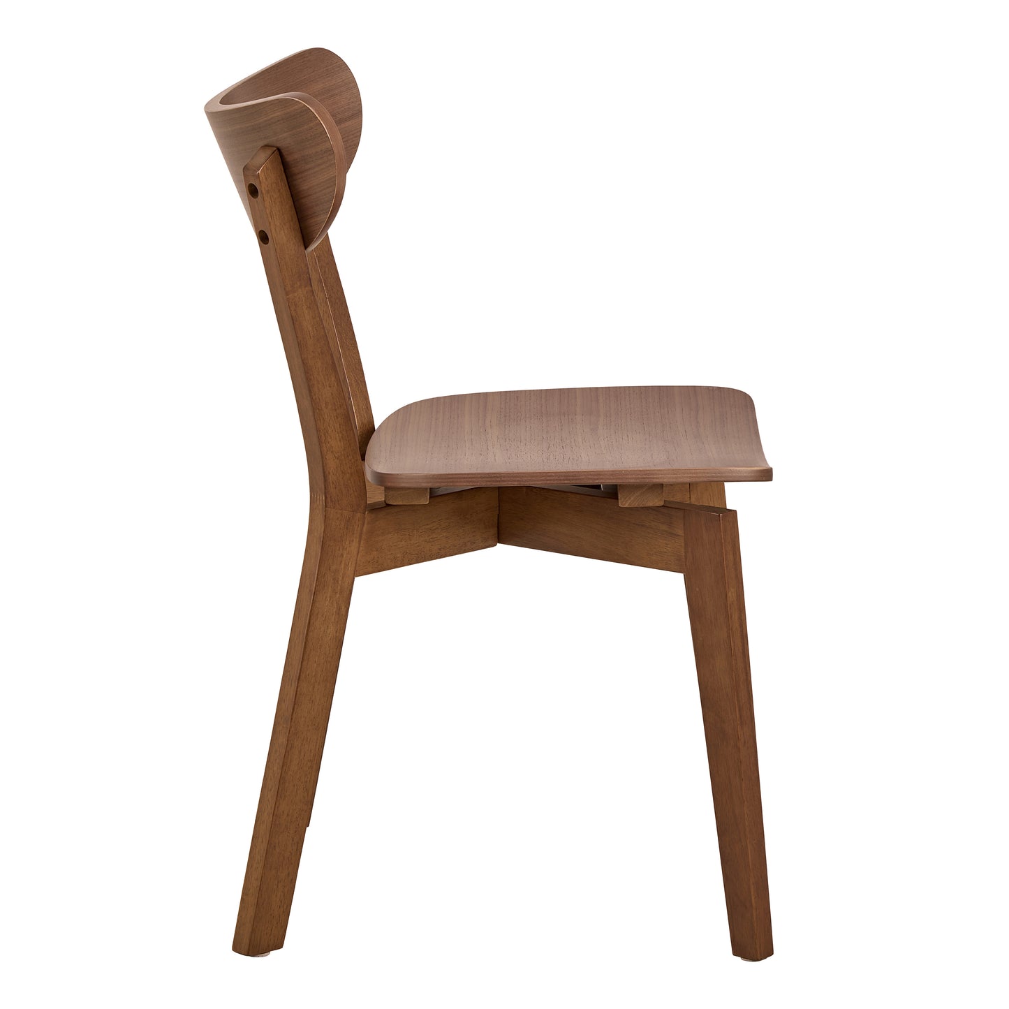 Orion Dining Chairs in Walnut Set of 2