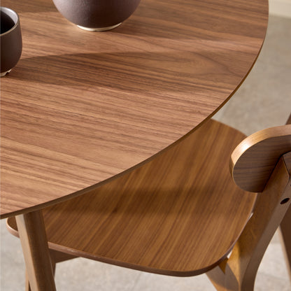 Orion Dining Chairs in Walnut Set of 2