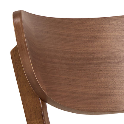 Orion Dining Chairs in Walnut Set of 2