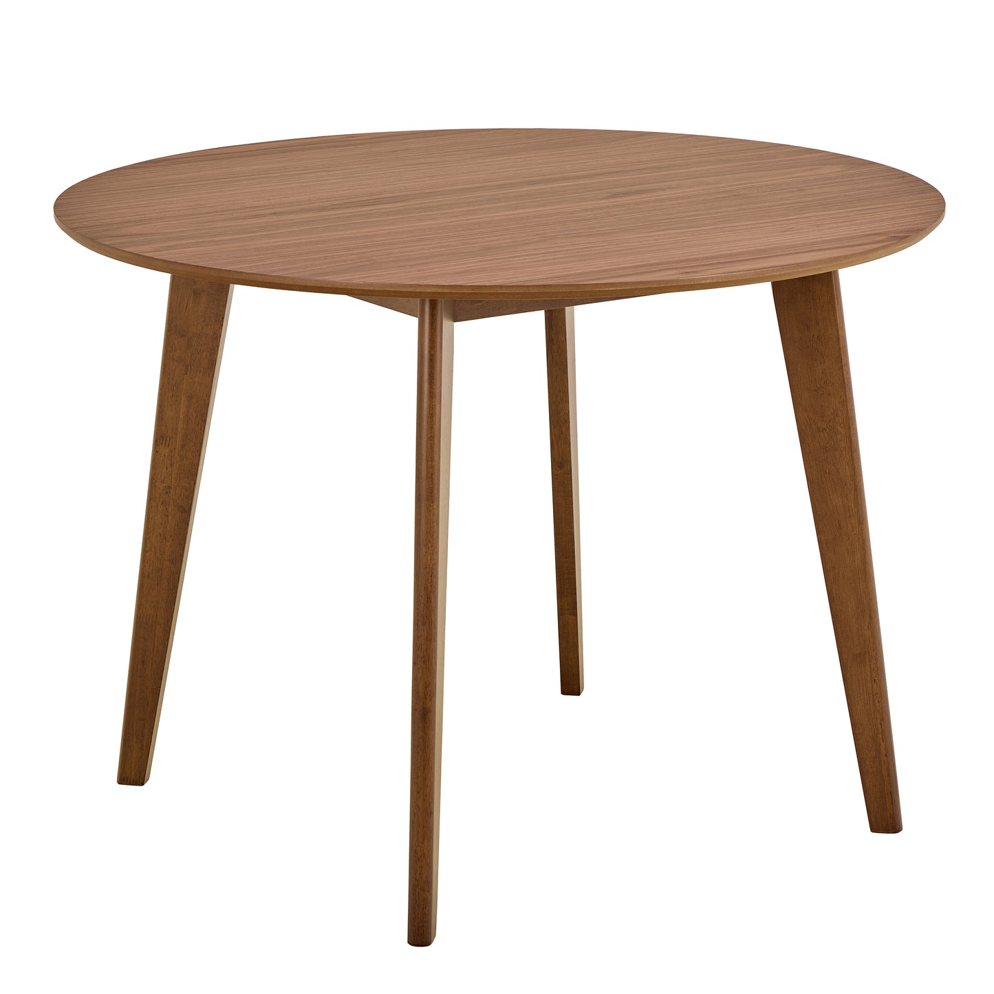 Orion  Round Dining Table in Walnut 120cm