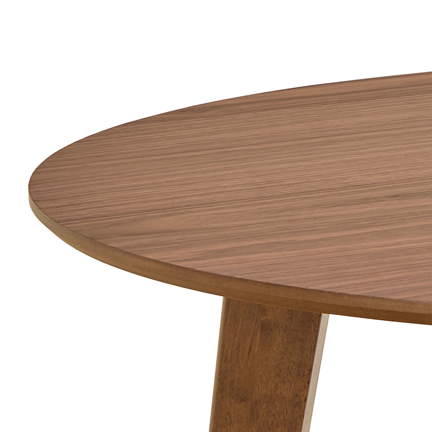 Orion  Round Dining Table in Walnut 120cm