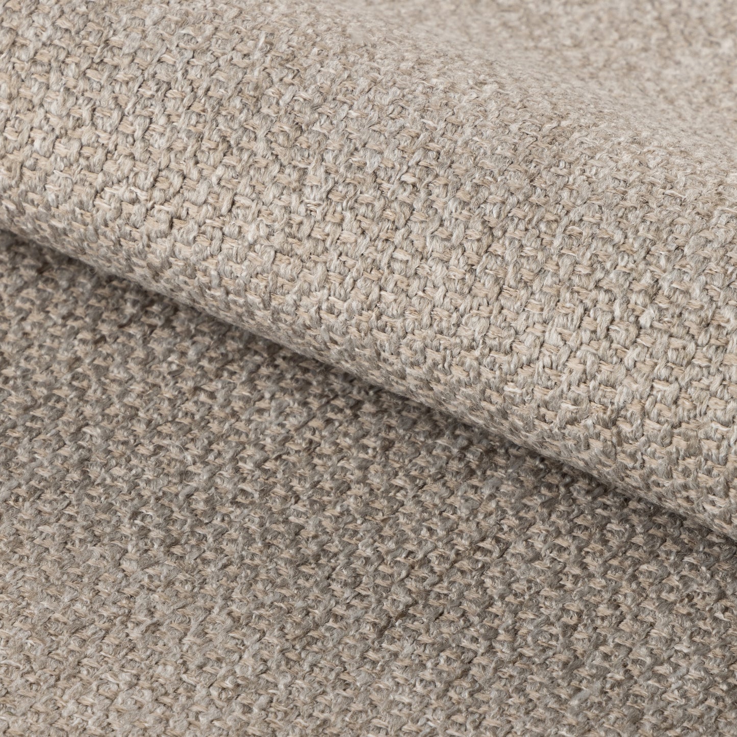 Meridian Dining Set – Ceramic Rusty Brown Top Table + 4 Beige Swivel Dining Chair