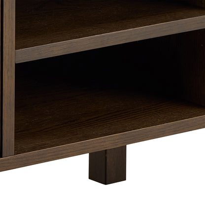 Southampton TV Unit 2 Doors 1 Shelf with Ceramic Cream Top
