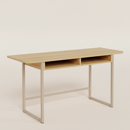 Arden Console Table in Grey and Oak