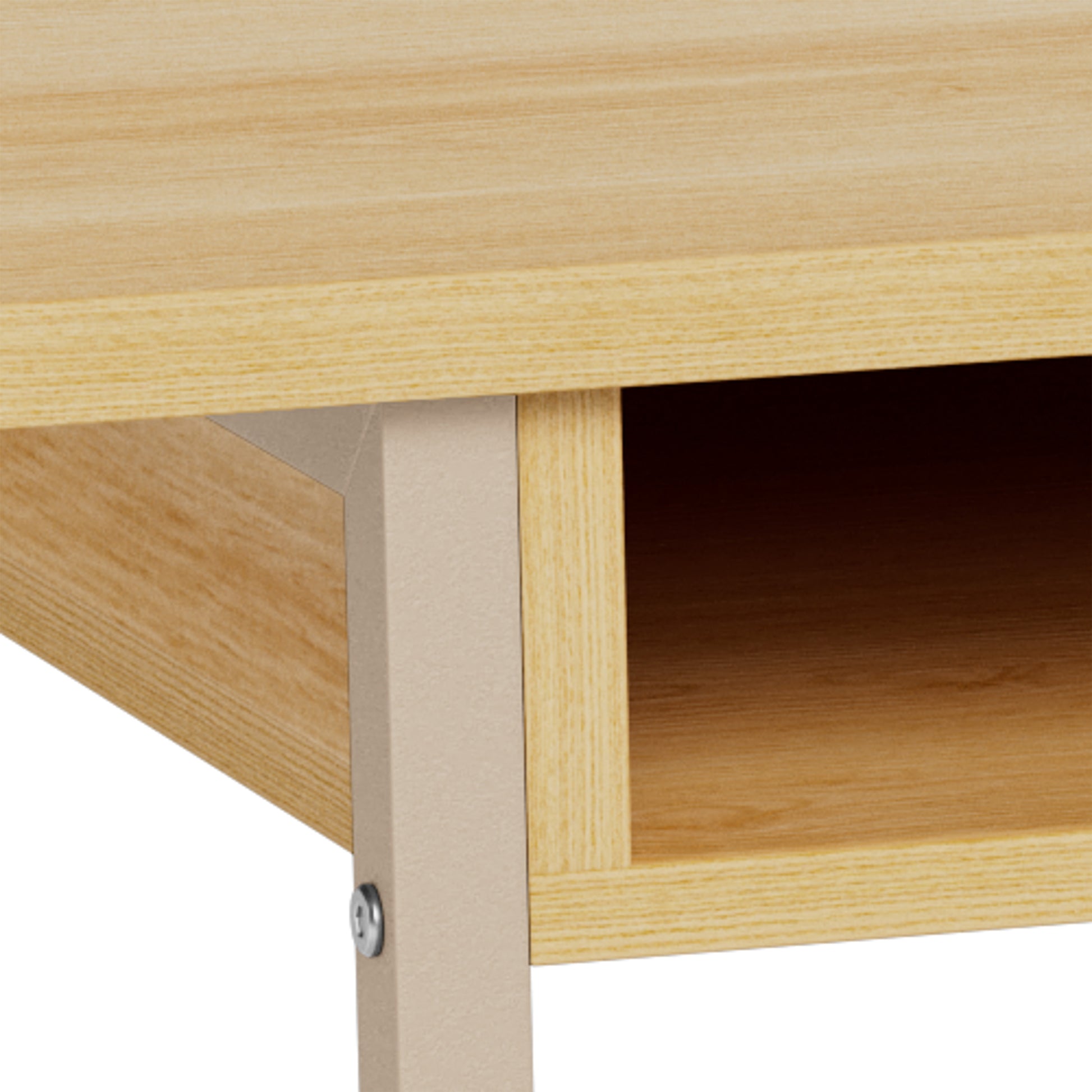 Arden Console Table in Grey and Oak