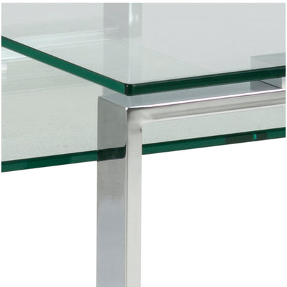 Element Coffee Table Set with Glass Top