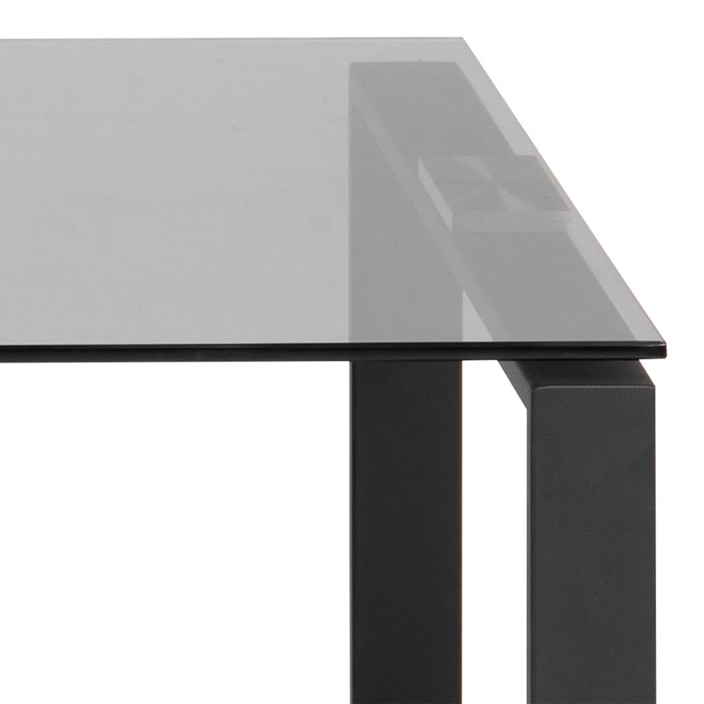 Element Coffee Table Set with Smoked Glass Top