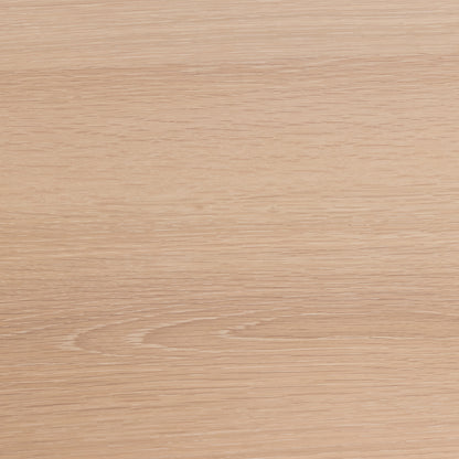 Corven Round Dining Table in White Oak 120x75cm